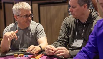 Candid shot at BARGE