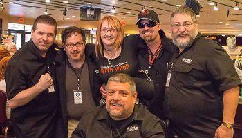 Candid shot at BARGE