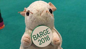 Candid shot at BARGE