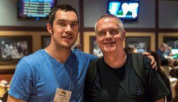 Candid shot at BARGE